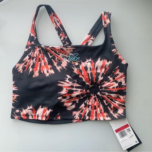 NWT Nike Resort Tie Dye Cropped Tank - Picture 1 of 12